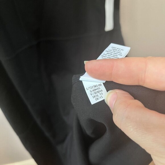 NEW Athleta En‎ Route Dress Black - Size LT - Picture 7 of 8
